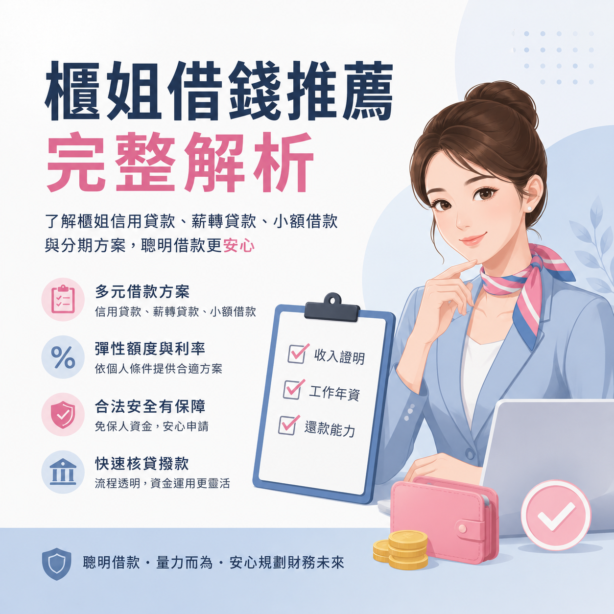櫃姐借錢推薦 完整解析